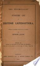 Synonymic List of British Lepidoptera