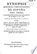 Synopsis historica chronologica de España