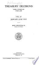 Synopsis of the Decisions of the Treasury Department on the Construction of the Tariff, Navigation, and Other Laws