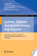 Systems, Software and Services Process Improvement