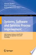 Systems, Software and Services Process Improvement