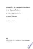 Tabellenbuch der Vakuumverfahrenstechnik