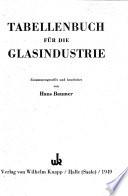 Tabellenbuch für die Glasindustrie