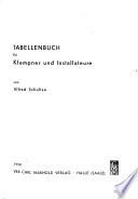 Tabellenbuch für Klempner und Installateure