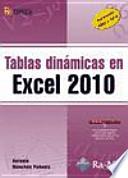 Tablas dinámicas en Excel 2010