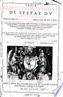 Table chronographique de l'estat du christianisme, depuis la naissance de Jesus-Christ, jusques à l'année M. DC. XXXI. Contenant en douze colomnes les papes, et antipapes,... Par Jacques Gaultier,... Reveuë pour la cinquième fois, & de beaucoup augmentée par l'autheur