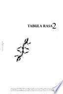 Tabula rasa