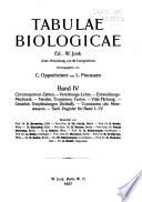 Tabulae biologicae