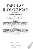 Tabulae biologicae
