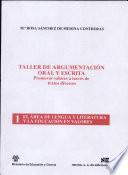 Taller de argumentación oral y escrita
