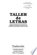 Taller de letras