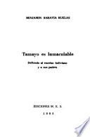 Tamayo es inmaculable defiendo al excelso boliviano y a sus padres