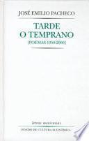 Tarde o temprano