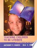 Teaching Children to be Literate