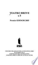 Teatro breve x 5