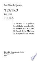 Teatro de una pieza