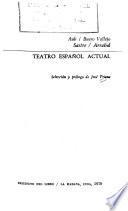 Teatro español actual