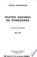 Teatro español de posguerra