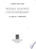 Teatro europeo contemporáneo