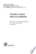 Teatro indio precolombino