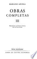 Teatro: Los de abajo. El buho en la noche. Del llano. Hermanos, S. en C. Biografías: Pedro Moreno, el insurgente. Precursores. El padre don Agustín Rivera. Madero. Conferencias y ensayos, apuntes y notas
