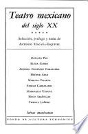 Teatro mexicano del siglo XX.