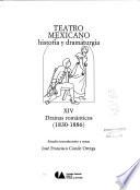Teatro mexicano: Dramas románticos (1830-1886)