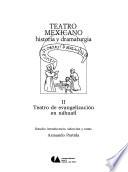 Teatro mexicano: Teatro de evangelización en náhuatl