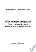 Teatro negro uruguayo?