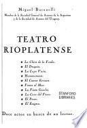 Teatro rioplatense