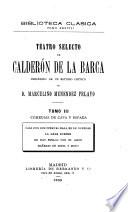Teatro selecto de Calderon de la Barca