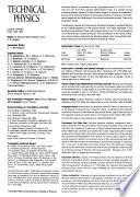 Technical Physics