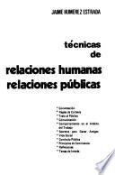 Técnicas de relaciones humanas, relaciones públicas