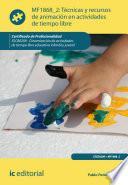 Técnicas y recursos de animación en actividades de tiempo libre. SSCB0209