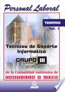 Tecnicos de Soporte Informatico de la Comunidad de Castilla Y Leon. Temario Volumen i Ebook