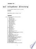 Telephone Directory