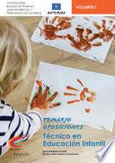 Temario Oposiciones Bolsa de Trabajo para Técnicos de Educación Infantil. Ayuntamientos de Asturias y Principado de Asturias