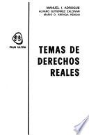 Temas de derechos reales