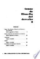 Temas de filosofía del derecho