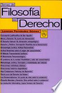 Temas de filosofía del derecho