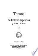 Temas de historia argentina y americana