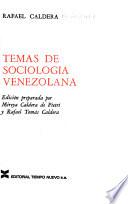 Temas de sociología venezolana