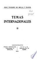 Temas internacionales