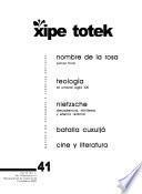 Teología al umbral del siglo XXI (Xipe totek 41)