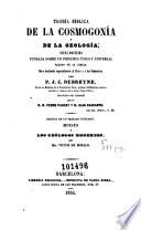 Teoría bíblica de la cosmogonía y de la geología