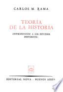 Teoría de la historia