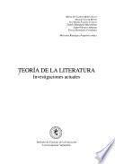 Teoría de la literatura
