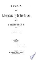 Teoriá de la literatura y de las artes