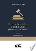 Teoría del delito y el Estado Social y Democrático de Derecho.