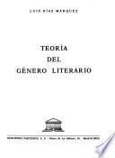 Teoría del género literario